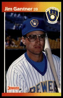1989 Donruss #264 Jim Gantner - Image 1 of 2