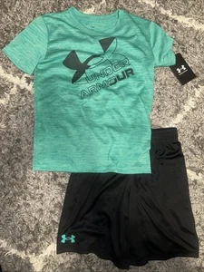 Little Boy’s Under Armour 2 Piece Outfit ~ Size 7 - Picture 1 of 7