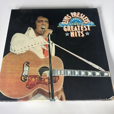 ELVIS PRESLEY'S GREATEST HITS Vinyl LP Box Set 1978 - 7 LPs - Image 1 of 4