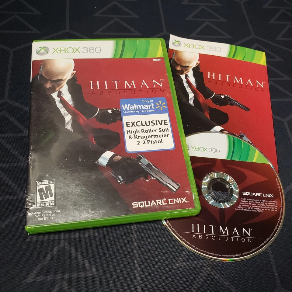 Hitman: Absolution (Microsoft Xbox 360, 2012) 5 xb360 video game OOP COMPLETE - Image 1 of 1