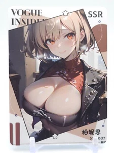 Quiet Time - Anime Waifu SSR Trading Card - Picture 1 of 1