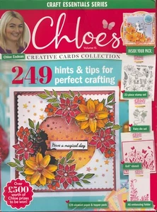 Chloe's Vol 15 Fairy Flowers Magazin Kit Schablone Die Embossing Folder Stempel - Bild 1 von 6