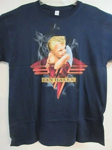 VAN HALEN OFFICIAL MERCH SMOKING BAND CONCERT MUSIC T-SHIRT LARGE - Picture 1 of 3