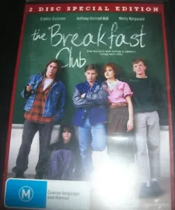 The Breakfast Club (Emilio Estevez Molly Ringwald) (Aust Region 4) 2 DVD - New - Picture 1 of 1