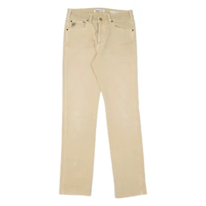 Pantalones de mezclilla para hombre LOIS Marvin beige ajustados rectos W30 L32 - Imagen 1 de 6