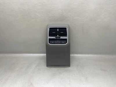 2012-2019 VOLKSWAGEN PASSAT ЗАДНЯЯ ЦЕНТРАЛЬНАЯ КОНСОЛЬ ВЕНТИЛЯЦИОННЫЙ ОБОДОК КРЫШКА ОТДЕЛКА OEM - Изображение 1 из 4