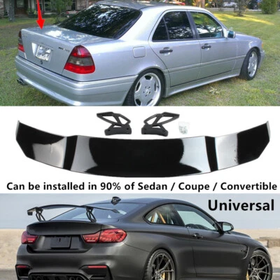 Universal Painted For Mercedes Benz C Class 94-00 Rear Trunk Spoiler Lip Wing - Изображение 1 из 4
