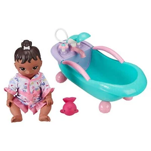 My Sweet Love Soft Baby Doll and Motorized Bathtub Set 3 Pieces African American - Picture 1 of 4