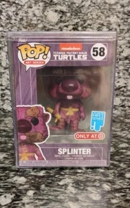 Funko POP! SPLINTER #58 Art Series Teenage Mutant Ninja Target Exclusive - Picture 1 of 6