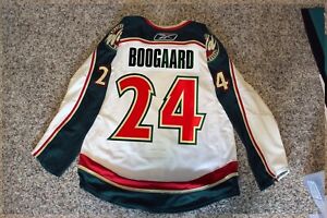 Derek Boogaard Minnesota Wild NHL Jersey Men 50 Reebok 1.0 Authentic Rare MIC