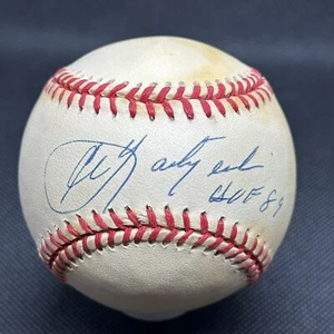 Carl Yastrzemski HOF 89 Signed Baseball JSA LOA Boston Red Sox - Picture 1 of 3