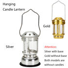 Hanging Camping Candle Lantern Durable Portable Emergency Candle Lamp B8Y9