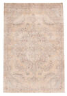 Traditional Vintage Hand-Knotted Carpet 6'7" x 10'0" Wool Area Rug