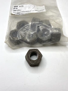 Dado esagonale pesante 3/4" ASTM A194-2H zincato a caldo 8 pezzi ASME B18.2.2 - Foto 1 di 5