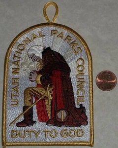 "PARCHE FUSIONADO UTAH PARKS OA 508 520 535 LDS ÚLTIMO DÍA SANTO DEBER A DIOS 5" - Imagen 1 de 4