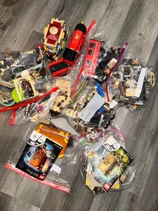 Lego Harry Potter multiple sets Lot Train figurines stagecoach 7 lbs - Picture 1 of 8