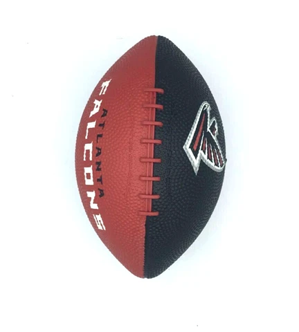 ATLANTA FALCONS YOUTH SIZE 2-TONE RUBBER FOOTBALL BY RAWLINGS FREE SHIPPING Cover