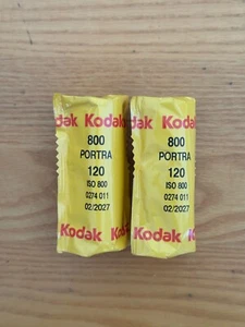 Kodak Portra 800 2 rulli formato 120 scadenza 02/2027 - Imagen 1 de 1