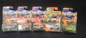 ❤Best $ Lot 5x❤Matchbox Jeep Wrangler Rollbar Ford 93 Jurassic Park 18# 5 12 - Picture 1 of 2