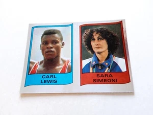 FIGURINA SUPERSPORT 1986 PANINI LEWIS/SIMEONI n 101 CON VELINA - Picture 1 of 2