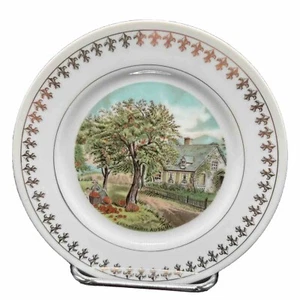 Currier and Ives Collectible Seasons Plate Autumn Limited Edition 1980 #8492 - Picture 1 of 4