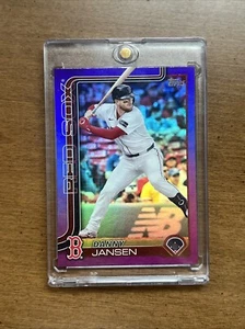 2025 Topps Series 1 - Danny Jansen #92 Purple Rainbow /250 - Picture 1 of 2