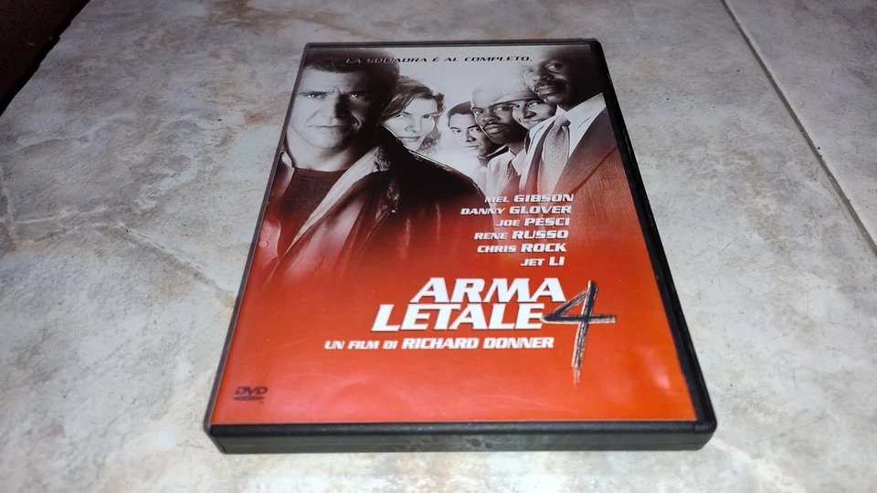 DVD MEL GIBSON ARMA LETALE 4 VERSIONE VENDITA COME NUOVO - Immagine 1 di 3