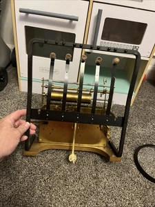 Vintage Urgos Grandfather Clock Movement - 5 Tube Chime UW318 Parts Untested - Picture 1 of 12