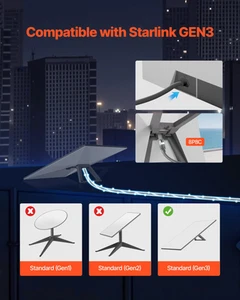 Starlink Gen 3 Cable 100 FT Extension Cable for Standard Generation 3 1200 Mps - Afbeelding 1 van 10