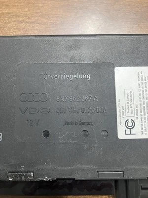 2001-06 Audi TT Convertible OEM Comfort Control Module 8N7962267A CCM BCM *READ* - Image 1 of 4