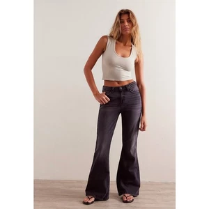 Free People x We the Free CRVY Vintage High-Rise Flare Jeans Sz 35S - Picture 1 of 10