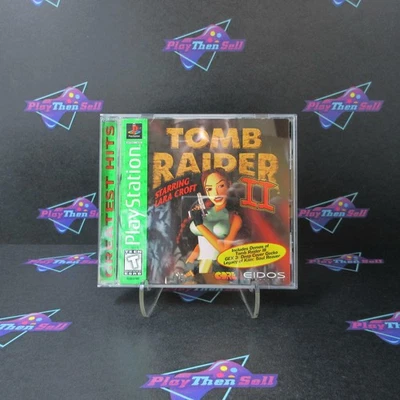 Tomb Raider II PS1 PlayStation 1 GH Completo - 1 Ano de Garantia Muito Bom - Imagem 1 de 4