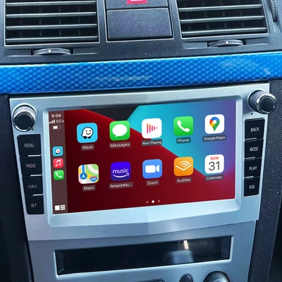 Car Stereo Radio For Vauxhall Corsa C D Astra Zafira Wireless CarPlay Android 14 - Image 1 of 4