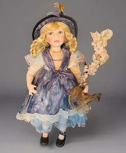 π° RARE Zasan Porcelain Doll - 70cm β NEW with Original Box & Accessories - Foto 1 di 24