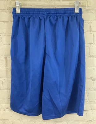 Pantalones Cortos Atléticos Alleson Athletics 80185 Juveniles 100% Poliéster Azul EE. UU. Medianos Foto 1 de 4