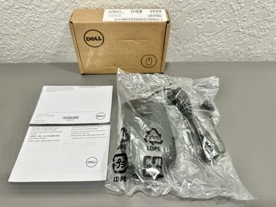 Dell MS116-BK Optical Wired Mouse - New Open Box, Black, USB Scroll - Image 1 of 4