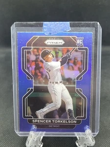 Spencer Torkelson RC 2022 Panini Prizm Prizms Refractor True Blue #43 - Imagen 1 de 2