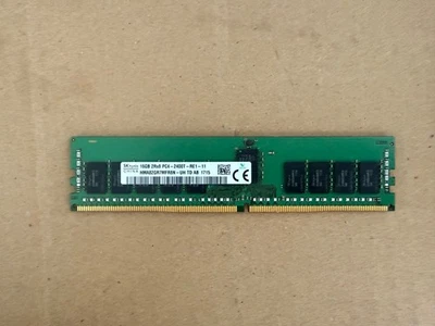 SK Hynix HMA82GR7MFR8N-UH 16GB (1x16GB) 2Rx8 PC4-2400T DDR4 Server Memory - Image 1 of 2