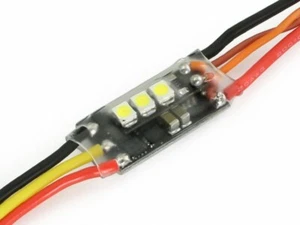 FURIOUS FPV SILKY32 18A 32bit 48Mhz ESC con LED bianco FPV-0076-S - Foto 1 di 2