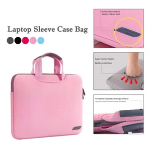 Soft Handbag Sleeve Case 11 12 13 15.4 15.6 inch Laptop Bag For Huawei Matebook - Picture 1 of 17