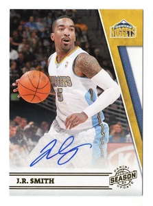 J.R. Smith 2010-11 Panini Season Update Basketball AUTHENTIC AUTOGRAPH Collectib - Imagen 1 de 2