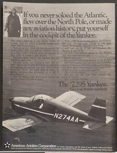 1969 Yankee Airplane Aircraft Print Ad - Bild 1 von 1
