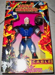 Toy Biz Cable Marvel Universe 10" Actionfigur 1997 voll beweglich; Neu im Karton - Bild 1 von 6