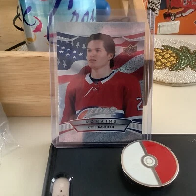 2022-23 MVP Domains #NA-5 Cole Caufield - Montreal Canadiens NM - Image 1 of 2