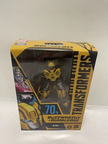 Transformers Buzzworthy Bumblebee B-127 Studio Series 70BB Hasbro Figure New Cover