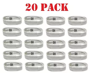 20 PACK USB-C Type C Cable Fast Charging Cord For Samsung Galaxy Note 8 9 S9 S8 - Picture 1 of 3