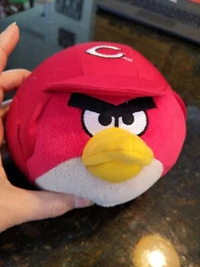 2014 Red Angry Bird Cincinnati Reds Baseball Plüsch MLB Original Merchandise - Bild 1 von 5