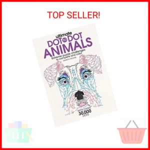Ultimate Dot-to-Dot Animals: Extreme Puzzle Challenges to Complete and Color, An - Picture 1 of 2