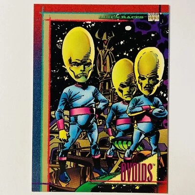 1993 Skybox Marvel Universe IV Base Trading Card #118 Ovoids Tc2 - Image 1 of 2