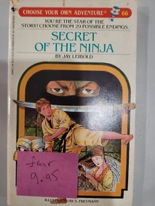 Choose Your Own Adventure Secret of The Ninja Book - Picture 1 of 2